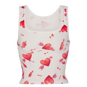 Skims Cotton Rib Tank Top